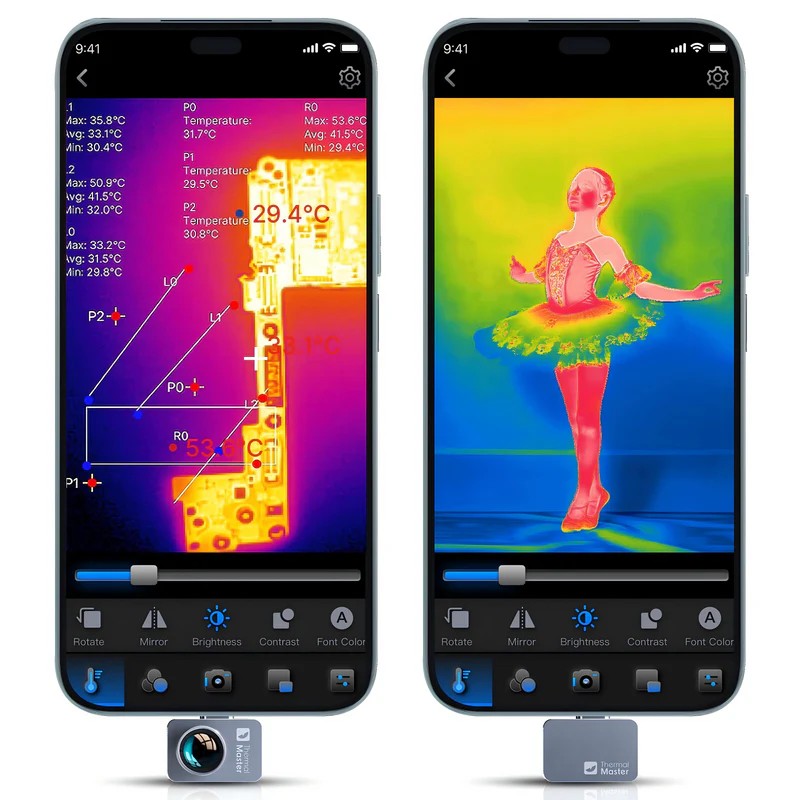 InfiRay P2 Pro Thermal Camera  - Infiray P2 Pro Macro Lens recension och pris