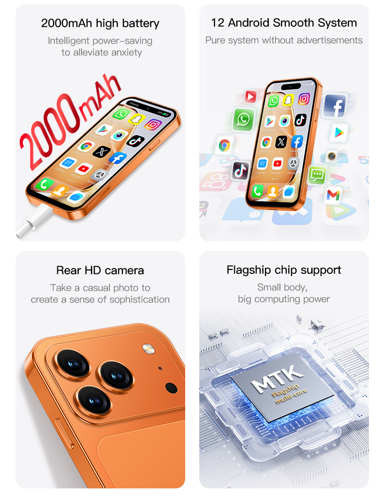 ONEMYTH A18 Pro Mini 4G Smartp - Seek Compact Pro Android recension och pris