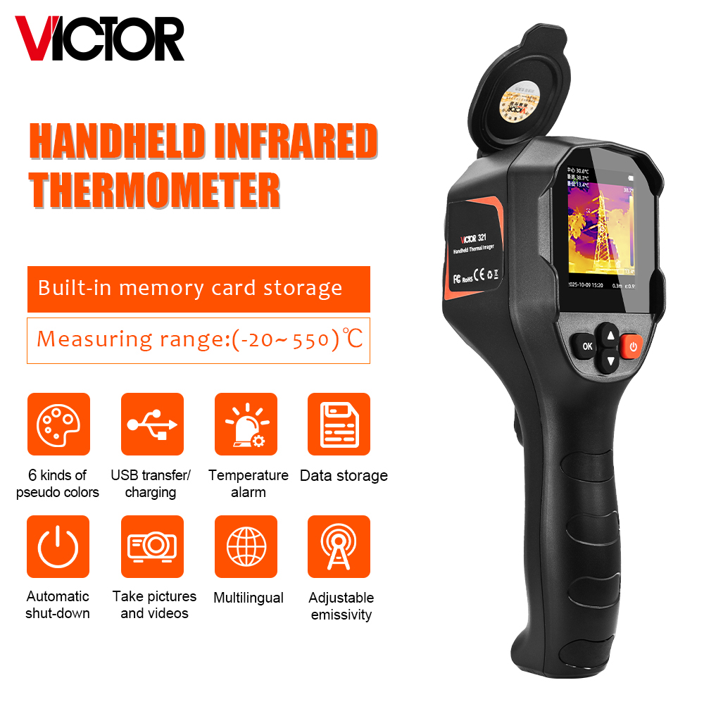 VICTOR 31 Handheid Infrared Th - Nf 521 Thermal Imaging Camera recension och pris