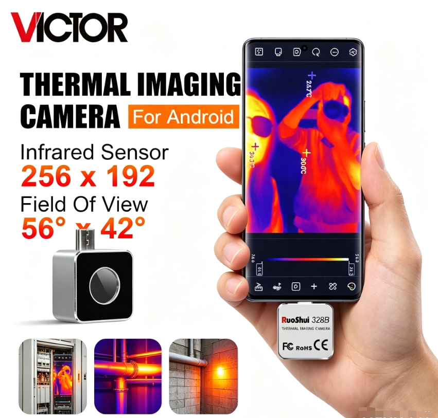 RuoShui 256*195 IR Thermal Ima - Nf 521 Thermal Imaging Camera recension och pris