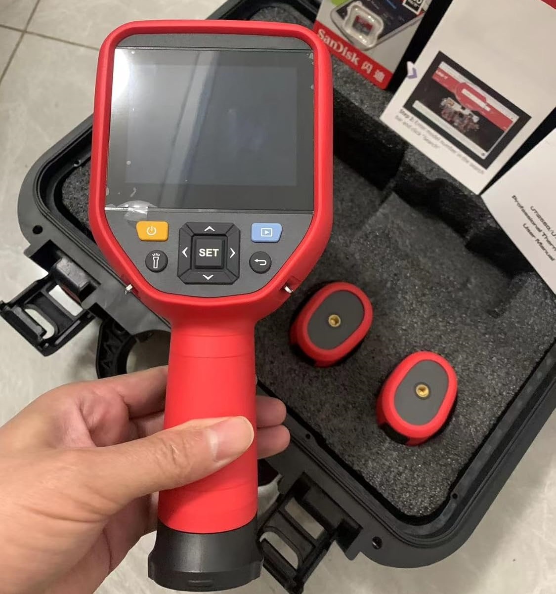 UNI-T UTi384G Professional The - Thermal Camera Type C 384X288 recension och pris